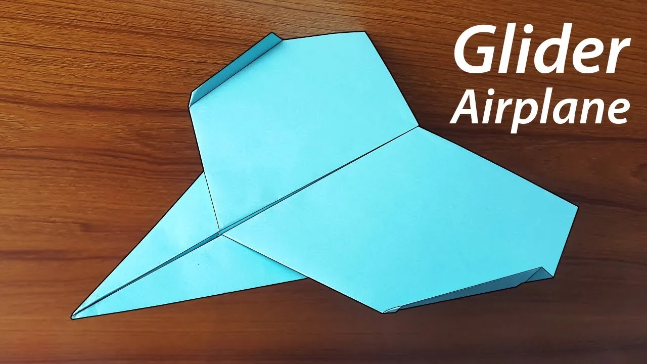 Glider Paper Plane - World's Best Paper Glider - Best Paper Airplane Glider