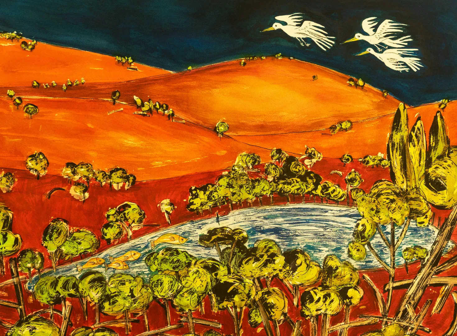 Imagining A Landscape From A Small Room!