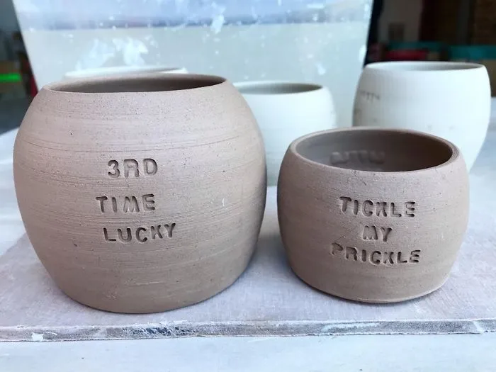I Handmade Ceramic Planters With Witty Puns (29 New Pics)