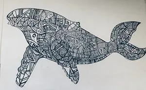 Artwork I Made With Pilot G2 Pens