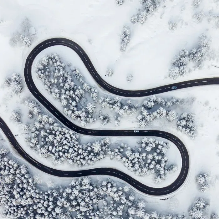 Road In Winter