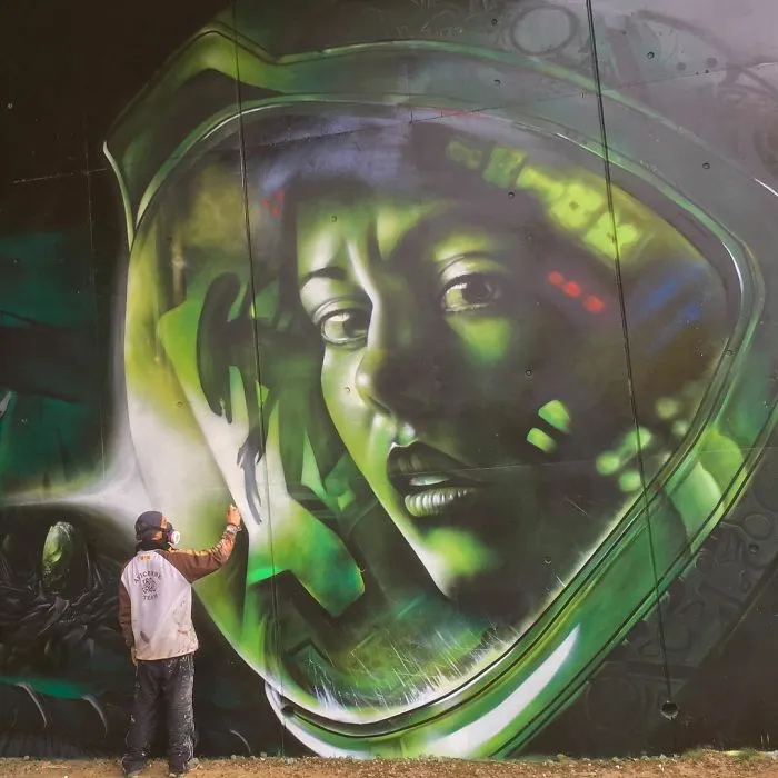 French Artist’s Realistic Graffiti Art That Seems To Jump Off The Wall (30 Pics)