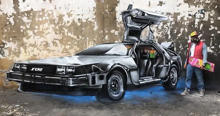 French Artist’s Realistic Graffiti Art That Seems To Jump Off The Wall (30 Pics)