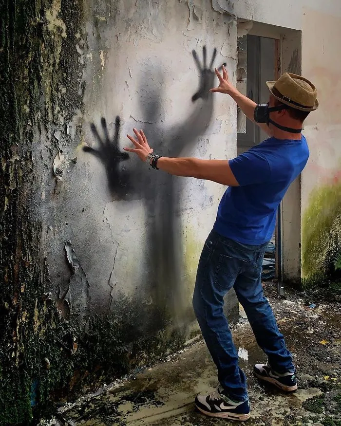 French Artist’s Realistic Graffiti Art That Seems To Jump Off The Wall (30 Pics)
