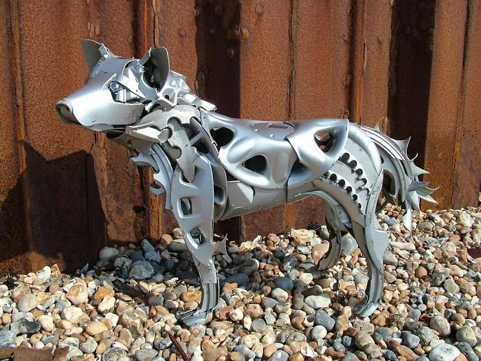 This Artist Turns Old Parts Into Beautiful Sculptures Of Animals (50 New Pics)