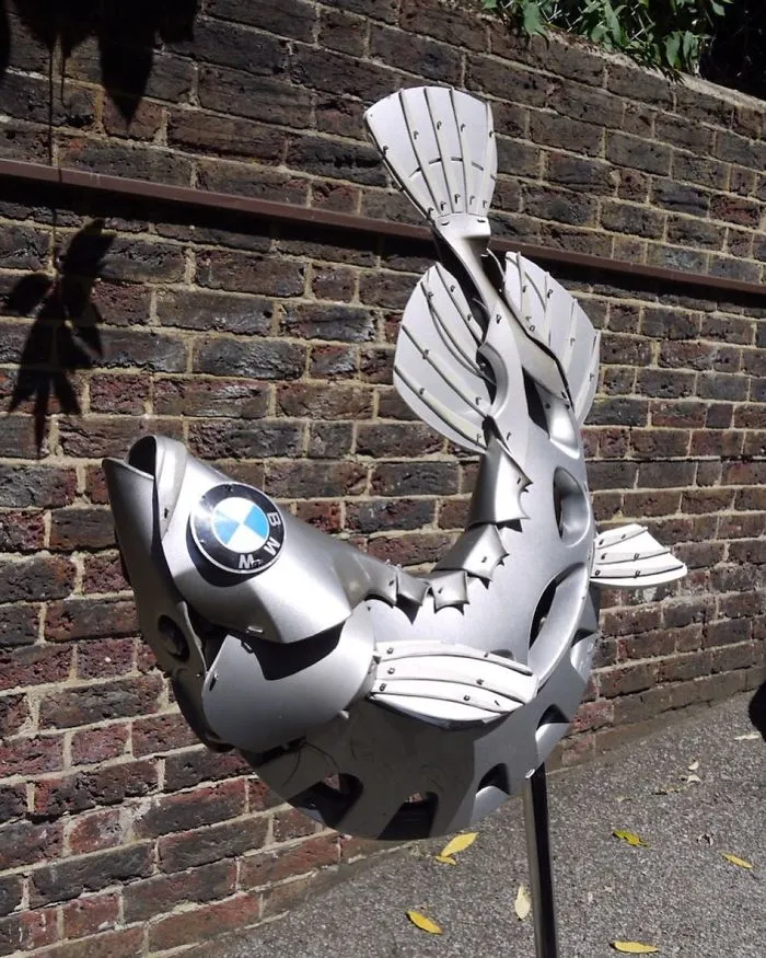 This Artist Turns Old Parts Into Beautiful Sculptures Of Animals (50 New Pics)