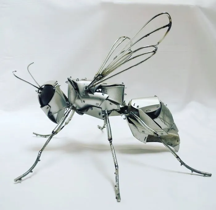 This Artist Turns Old Parts Into Beautiful Sculptures Of Animals (50 New Pics)