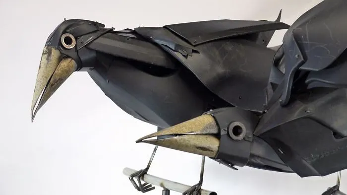 This Artist Turns Old Parts Into Beautiful Sculptures Of Animals (50 New Pics)