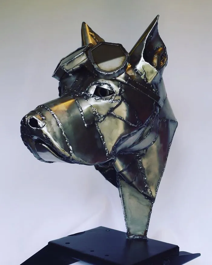 This Artist Turns Old Parts Into Beautiful Sculptures Of Animals (50 New Pics)