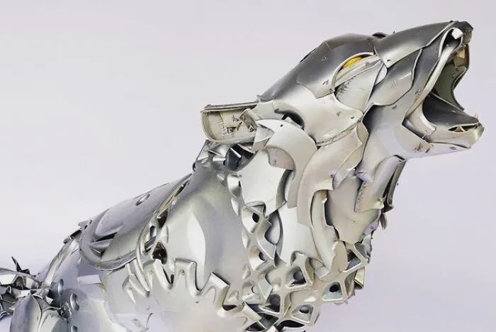 This Artist Turns Old Parts Into Beautiful Sculptures Of Animals (50 New Pics)