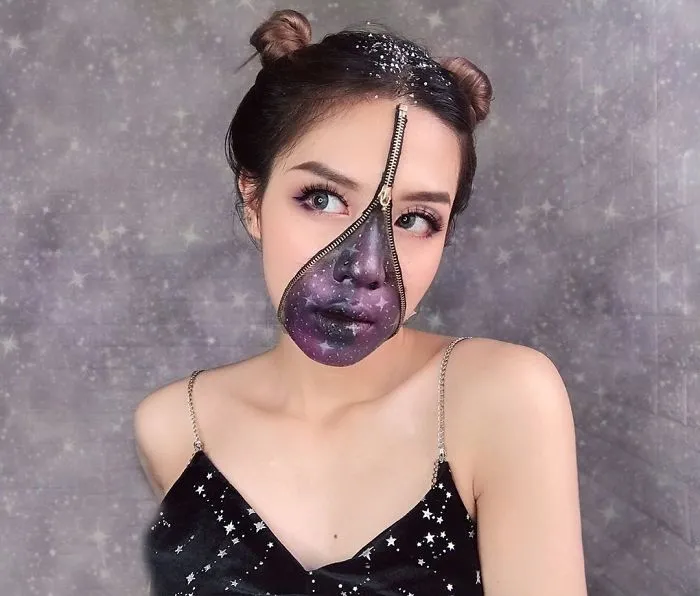 This Self-Taught Artist Can Transform Herself Into Mind-Bending Optical Illusions (25 Pics)