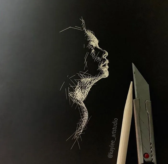 I Add White Light On Black Paper Instead Of Shadows (37 Pics)