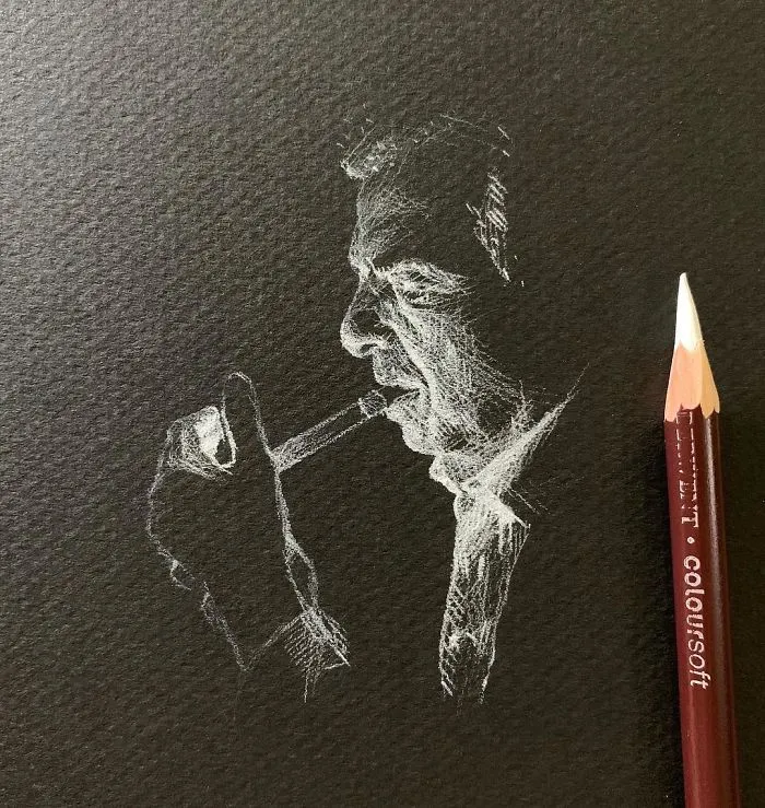 I Add White Light On Black Paper Instead Of Shadows (37 Pics)