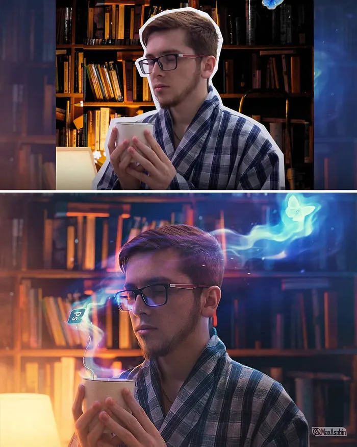 Max Asabin Is Called By Some As A Photoshop Wizard, And Here Are 40 New Pics To Prove It