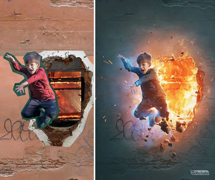 Max Asabin Is Called By Some As A Photoshop Wizard, And Here Are 40 New Pics To Prove It