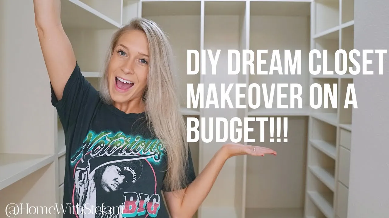 I Designed And Built My Entire Dream Closet On A Budget!