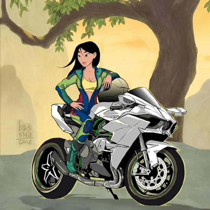 40 Disney Heroines Like We've Never Seen Them Before