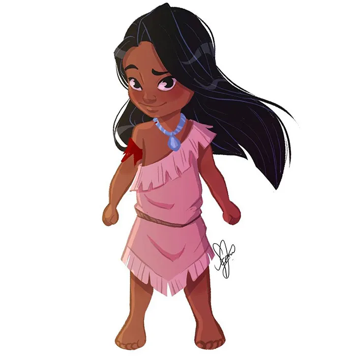 40 Disney Heroines Like We've Never Seen Them Before
