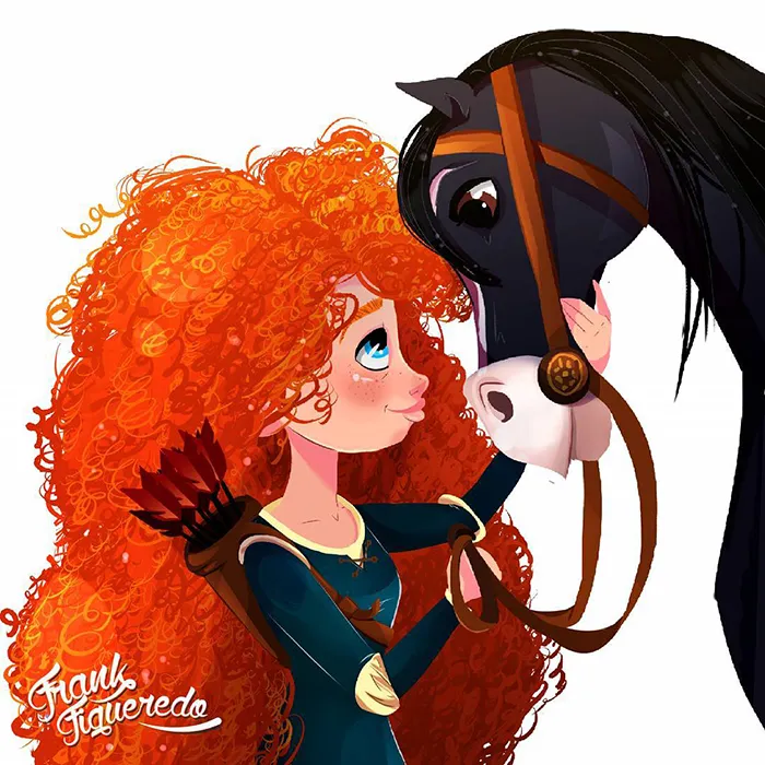 40 Disney Heroines Like We've Never Seen Them Before