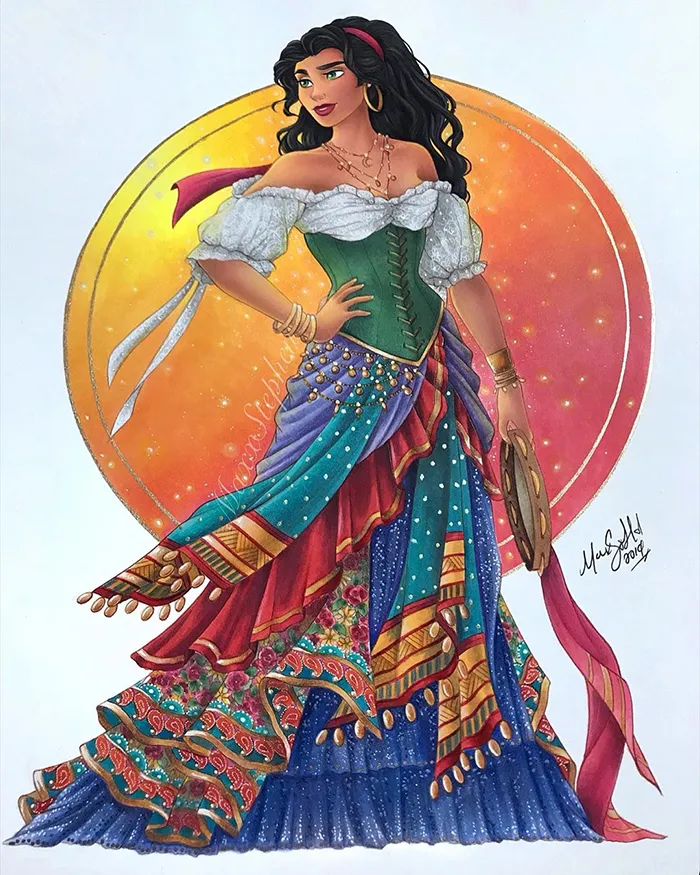 40 Disney Heroines Like We've Never Seen Them Before