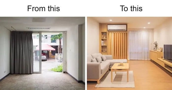 Thai Couple Give Their Old House A Makeover And The Before And After Pictures Speak For Themselves
