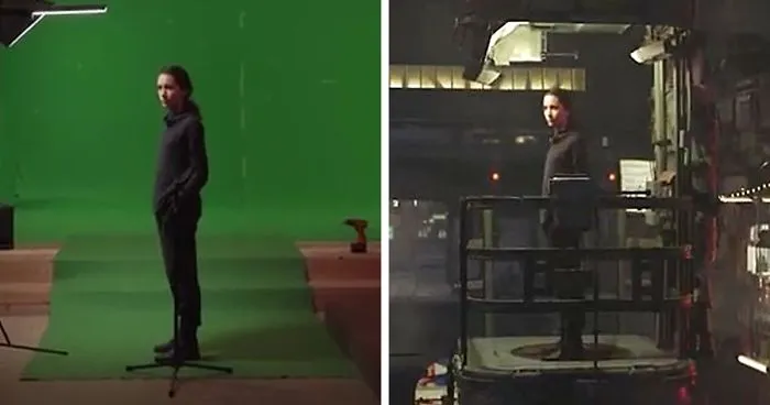 Filmmaker Showcases The Power Of Green Screens By Comparing The Behind-The-Scenes And The Final Cut Of His Series