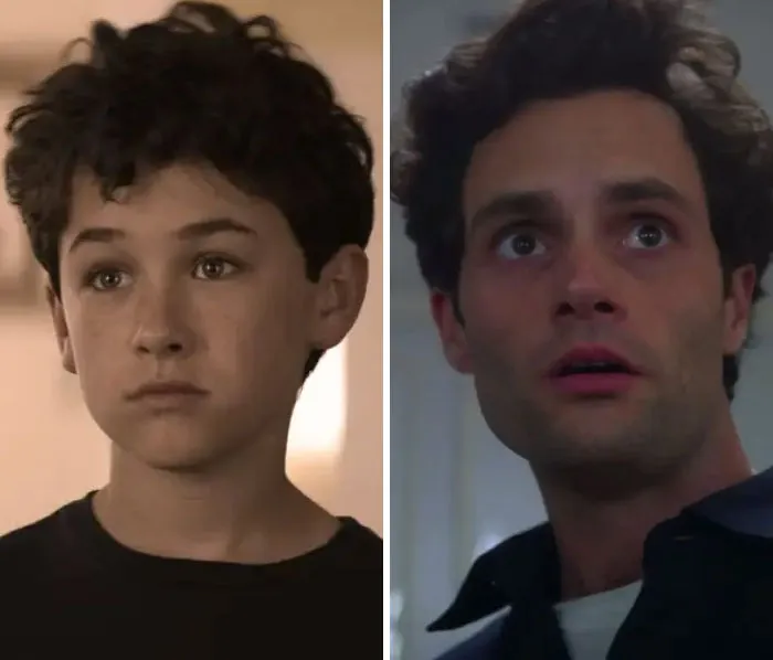 Joe In You (Played By Gianni Ciardiello As A Kid And Penn Badgley As An Adult)