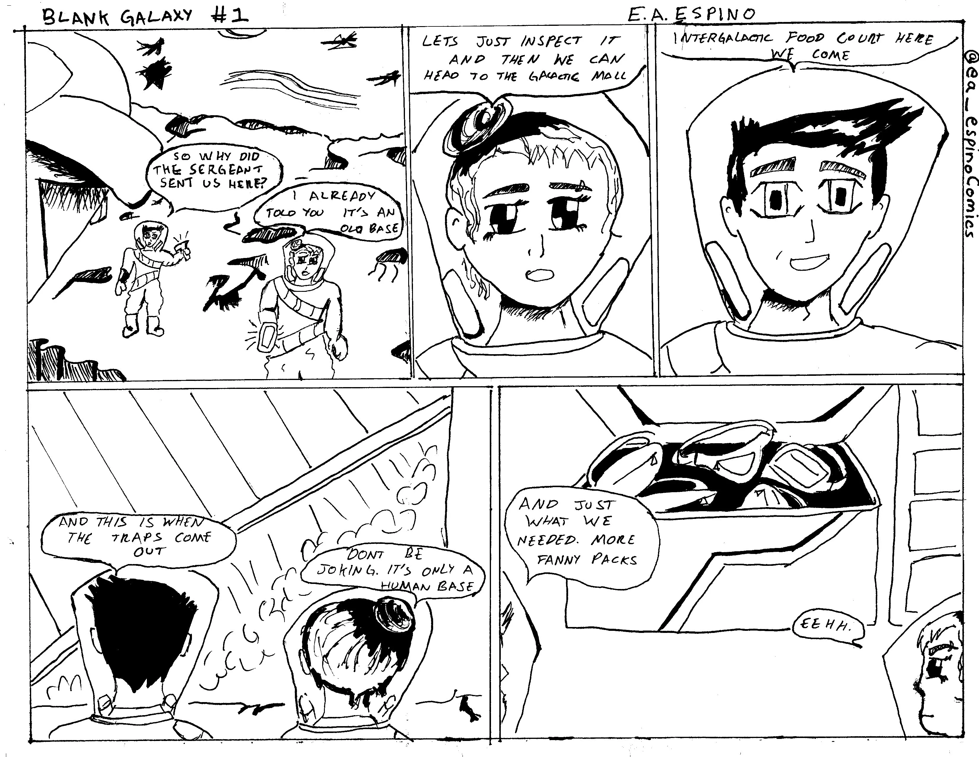 Blank Galaxy #1-12