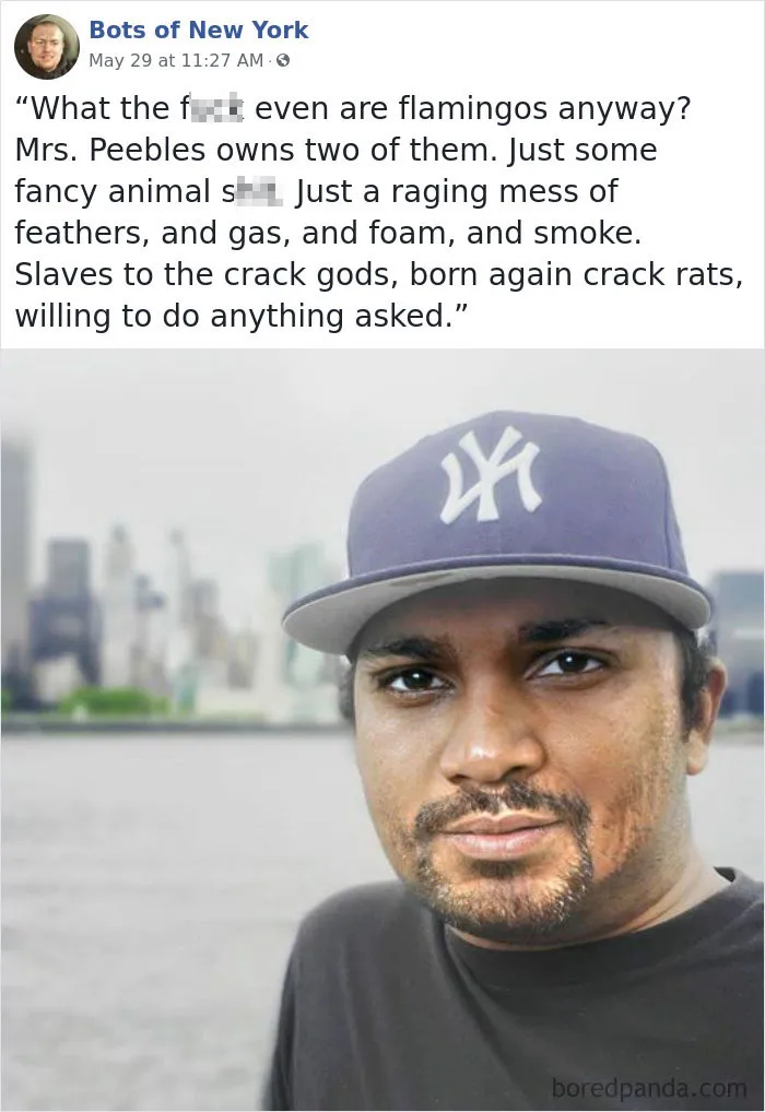'Bots Of New York' Posts Computer-Generated People And Their Quotes And It's Both Comedy And Horror Material