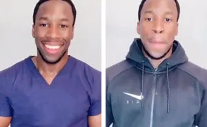 Black Doctor Reveals That He's Treated Differently Wearing Hoodie Than When He's In Scrubs, Demands To Be Respected In Both