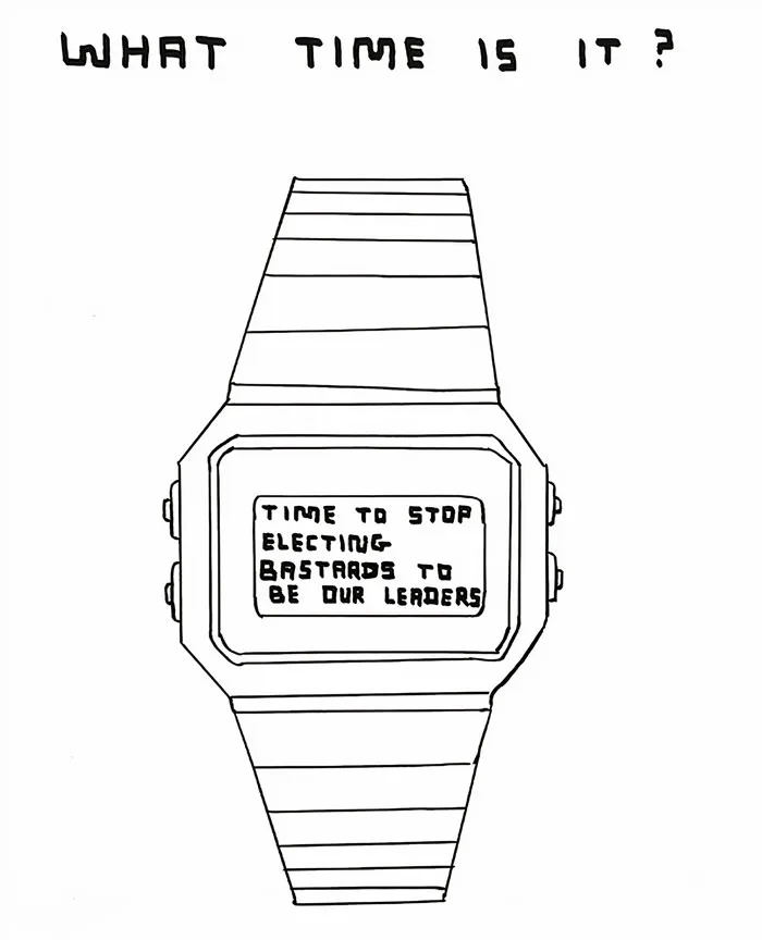 British Artist David Shrigley Shows Off His Dark Sense Of Humor In 44 Brilliant Illustrations