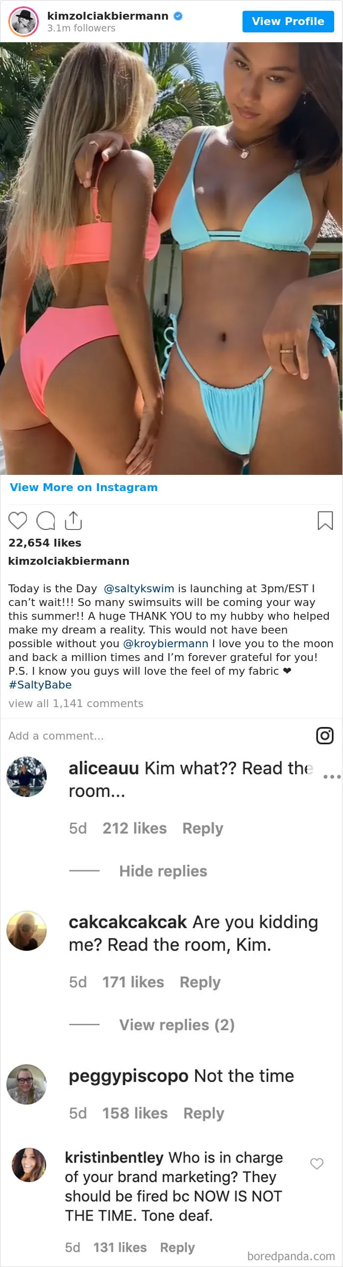 Real Housewife Kim Zolciak-Biermann Launched Her Swimwear Line And People Said It's Really Not The Right Time