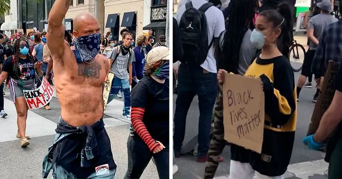 29 Famous People Who Marched At 'Black Lives Matter' Protests This Weekend