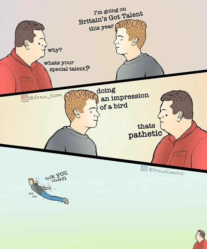 35 Unapologetic Illustrations By Drawtism That Poke Fun At Everyday Life