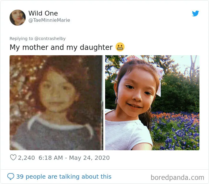 People Are Sharing Pics Of How Their Genes Seemed To Just Hit Copy-Paste (40 Tweets)