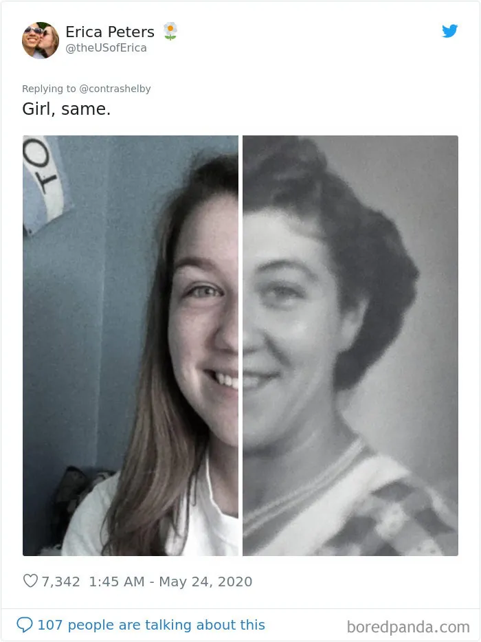 People Are Sharing Pics Of How Their Genes Seemed To Just Hit Copy-Paste (40 Tweets)