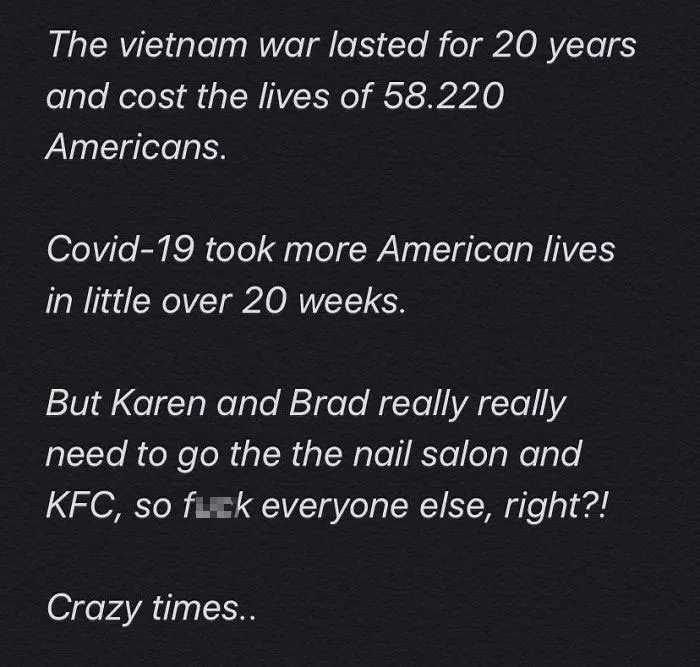30 Pics That Illustrate Why America Is #1 When It Comes To Coronavirus Cases