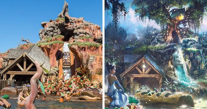 Disneyland Is Changing Its Splash Mountain Log Ride Because It’s Based On A Racist Movie