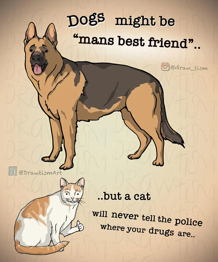 35 Unapologetic Illustrations By Drawtism That Poke Fun At Everyday Life