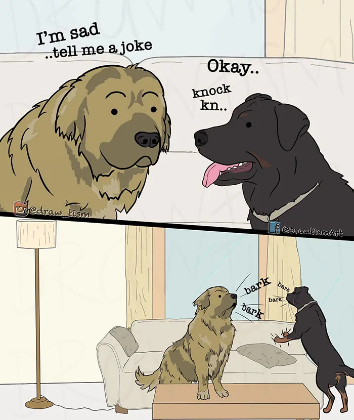35 Unapologetic Illustrations By Drawtism That Poke Fun At Everyday Life