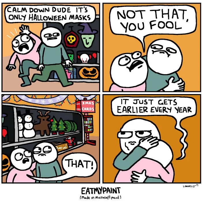 I Made 30 New Comics That Involve Dark And Quirky Humor