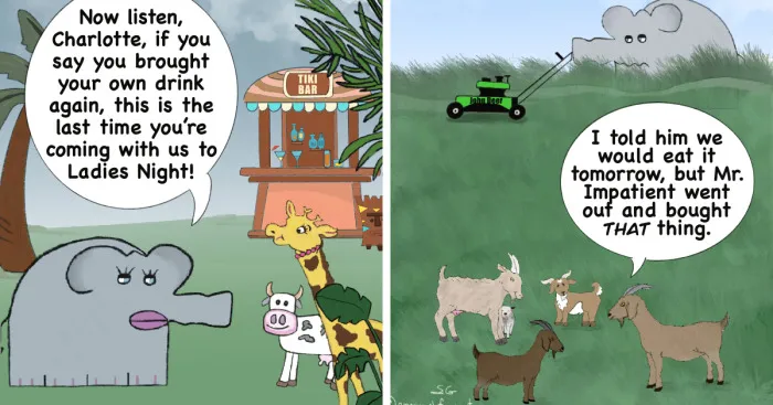 I Draw Enormously Funny Cartoons To Brighten Your Day
