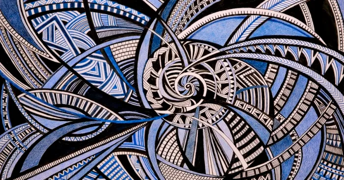 I Create Patterns Of Using Geometrical Shapes