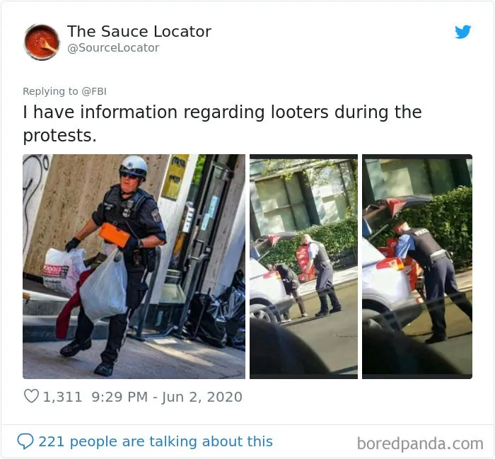 FBI Asks People To Send Evidence Of Violence During Protests, Gets Videos And Pics Of Police Violence In Response