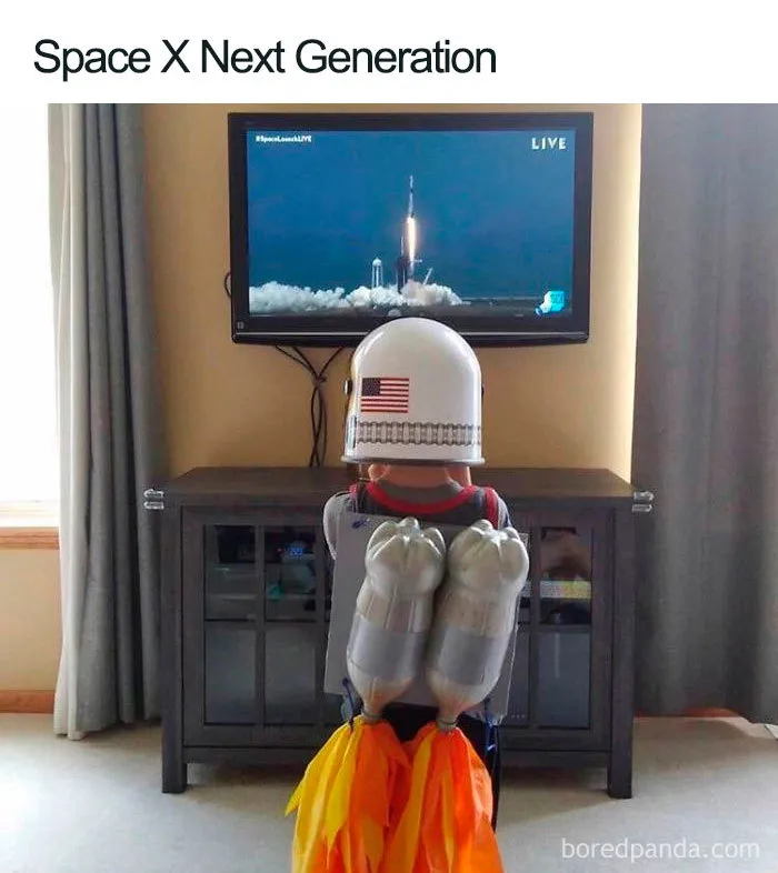 25 Funny Memes And Posts In Response To The SpaceX Launch