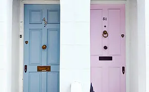 These 30 Charming Front Doors Around London Look Like They're Part Of Sets In A Wes Anderson Movie