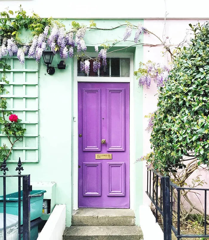 These 30 Charming Front Doors Around London Look Like They're Part Of Sets In A Wes Anderson Movie