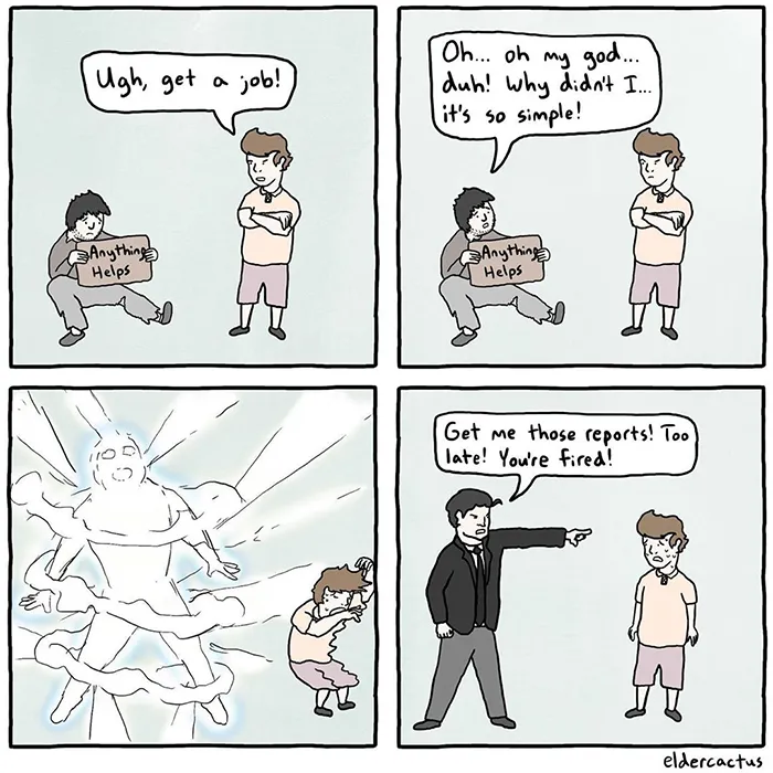 Artist With A Wonderfully Absurd Sense Of Humor Shares His Hilarious Comic Strips (30 Pics)