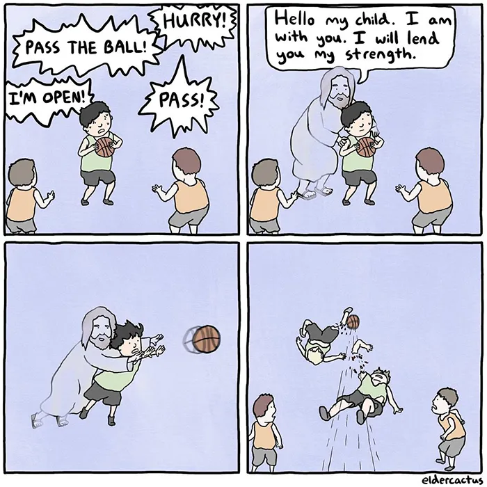 Artist With A Wonderfully Absurd Sense Of Humor Shares His Hilarious Comic Strips (30 Pics)