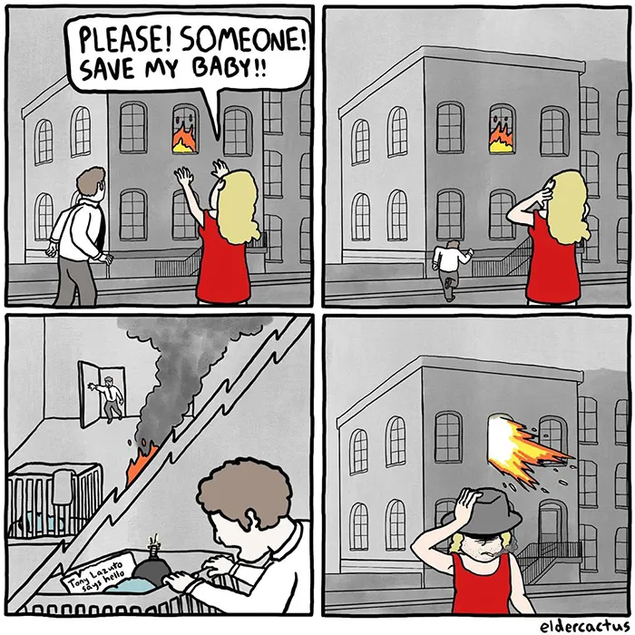 Artist With A Wonderfully Absurd Sense Of Humor Shares His Hilarious Comic Strips (30 Pics)